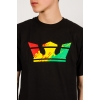 Koszulka Supra Icon Black / Rasta (miniatura)